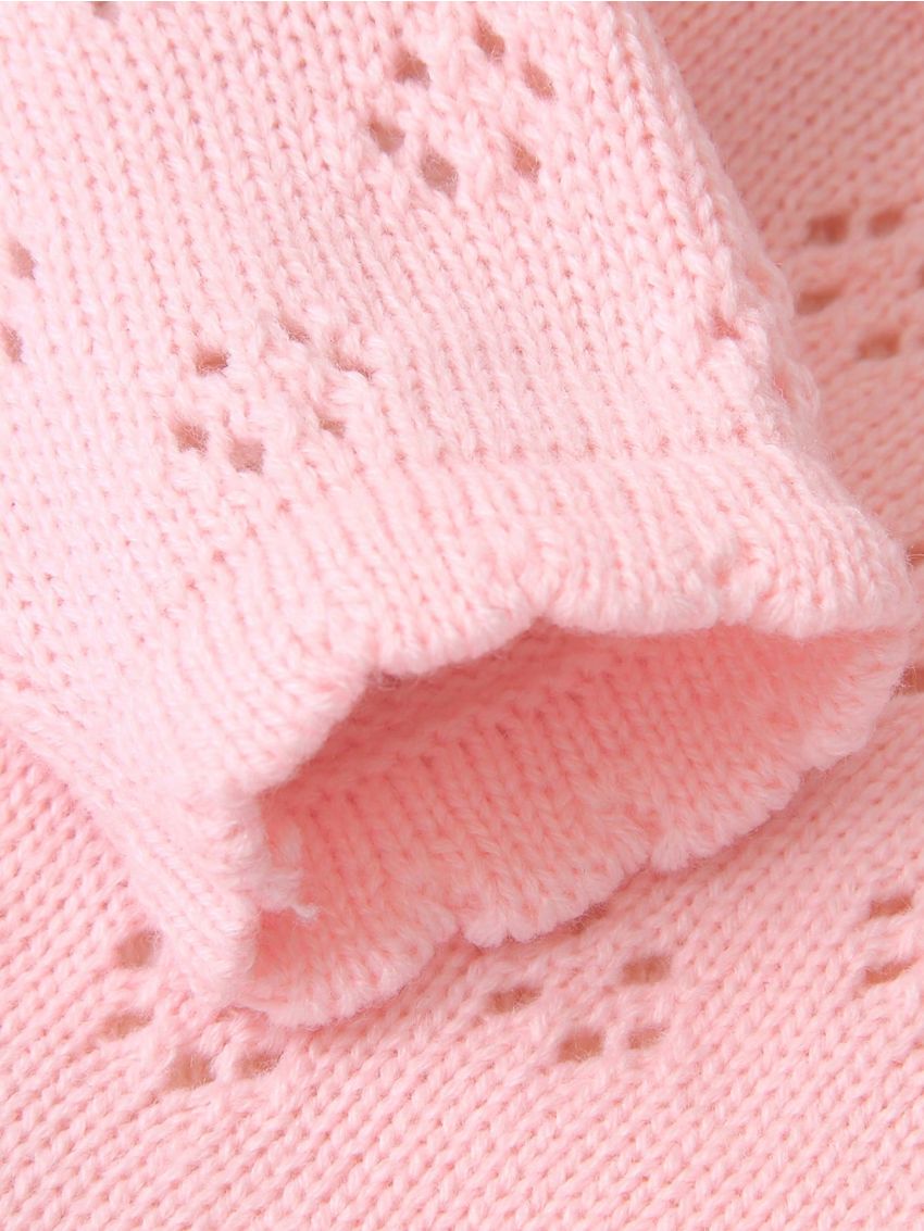 Baby Girls' Raglan Sleeve Button-Down Cardigan