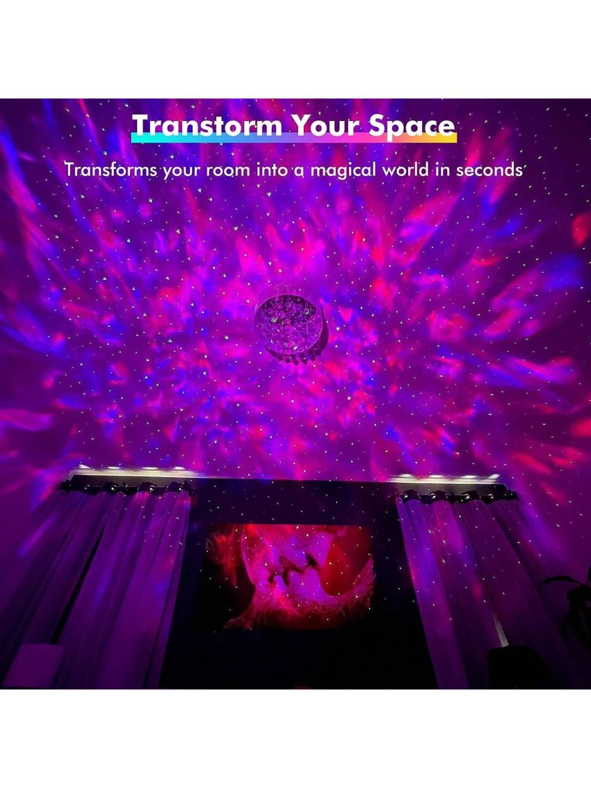 Star Sky Projector With Remote Control And White Noise Bt Speaker, 14 Colors Led Night Light, Suitable For Gameroom, Home Theater, Ceiling, Room Decor