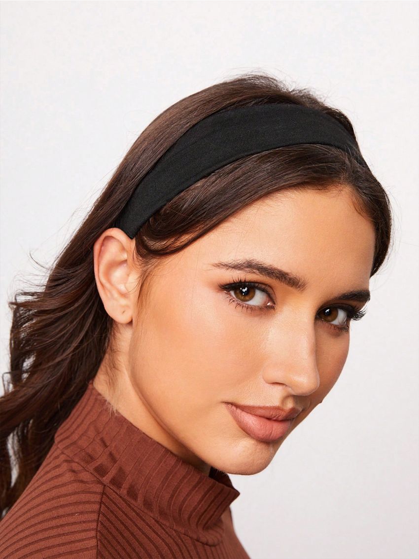 SHEIN SXY Minimalist Black Headband