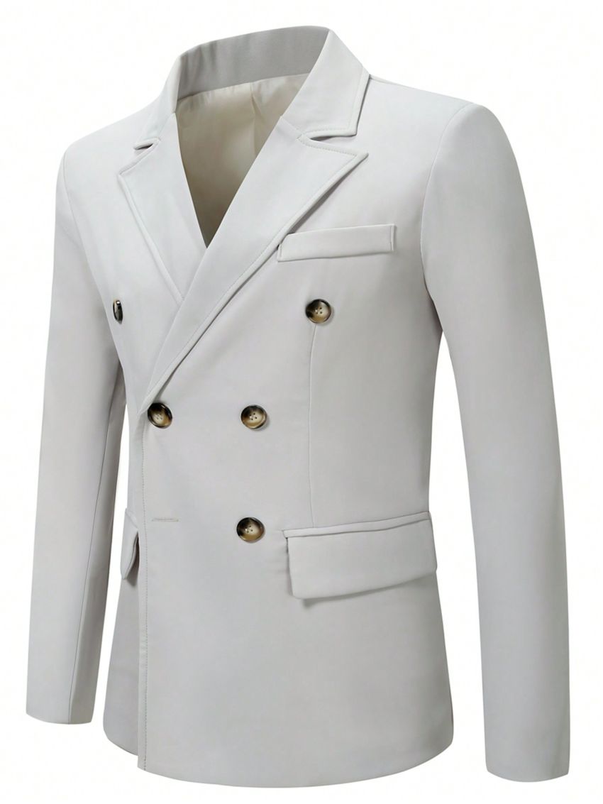 Men's Double Breasted Suit Jacket
