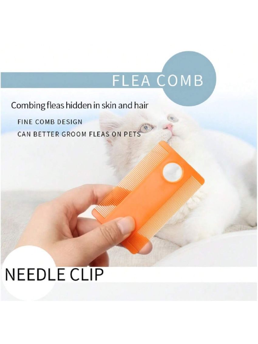 1set 8 In 1 Multi-functional Cat & Dog Tick Removal Tool Pet Flea Tick Remover Kit