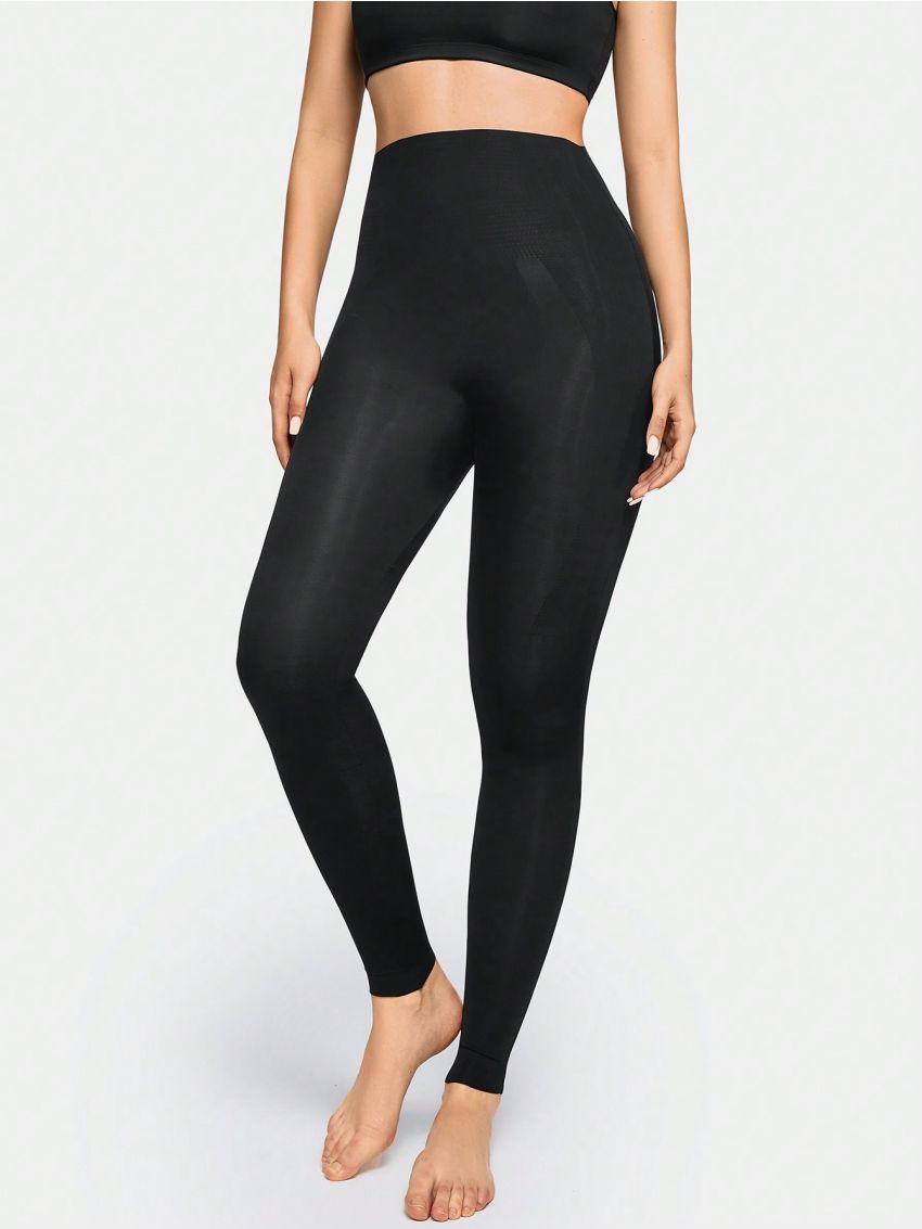 High Waist Solid Shapewear Leggings