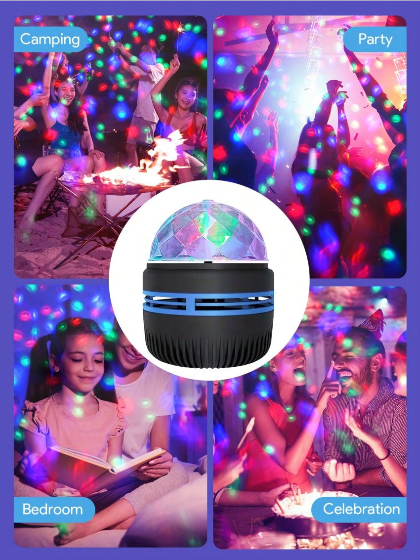 Teckwe Mini Star Projector,Wave Projector Usb Powered For Bedroom,Game Room,Home Theater,Ceiling,Room Valentine's Day Gift,Camping