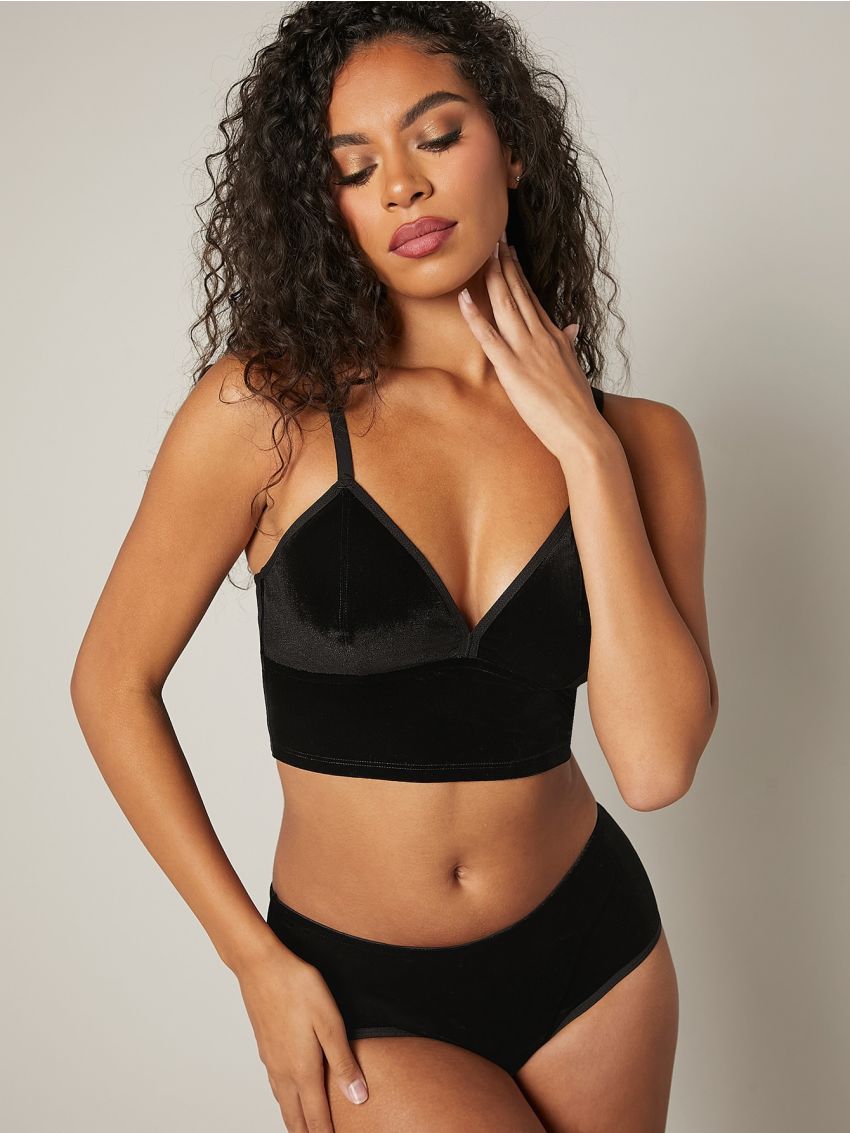 Luvlette Bralettes Lounge Flannelette Bra