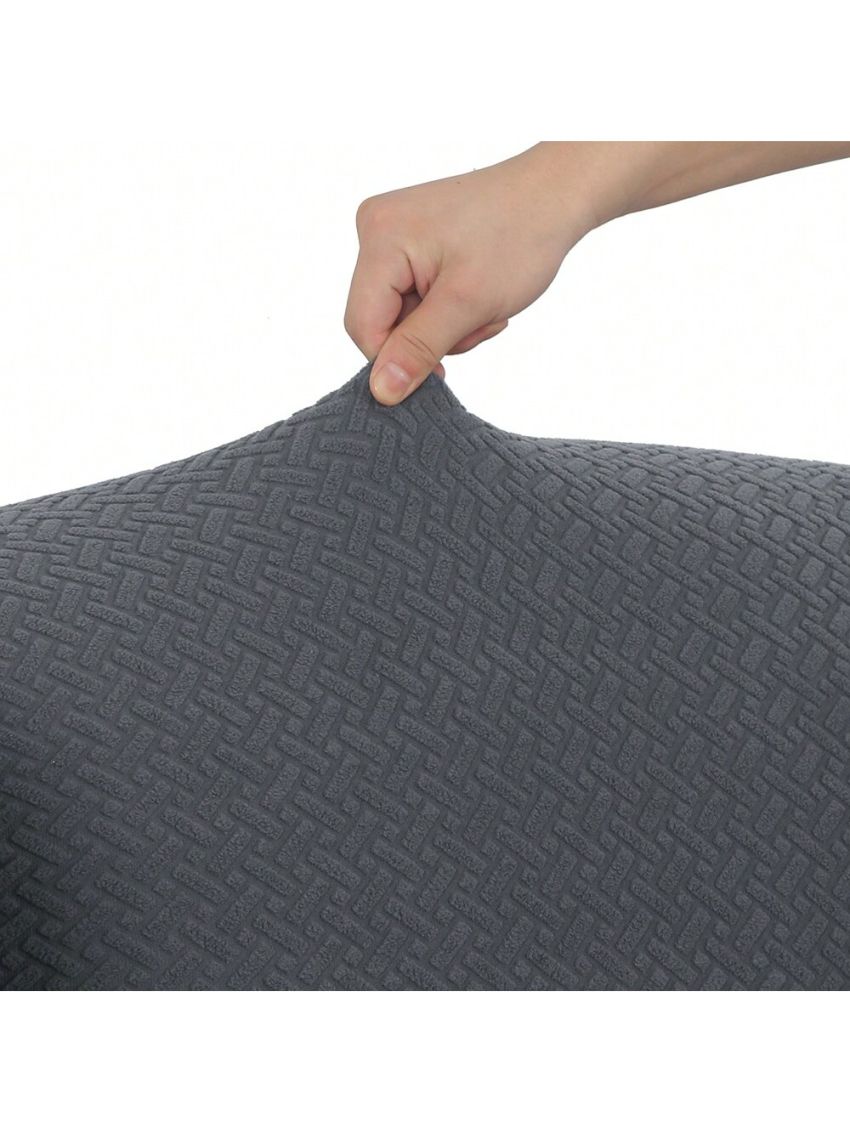 Wingback Armchair Cover Stretch Slipcover Elastic Wing Chair Cvoer Protector 2 Pieces