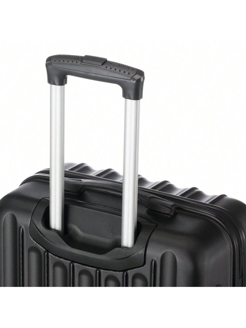 3 Piece Set Luggage Suitcase, Hard Shell Carry-On Luggage with TSA Lock, Multifunctional 3-in-1 Storage Suitcase for Traveling