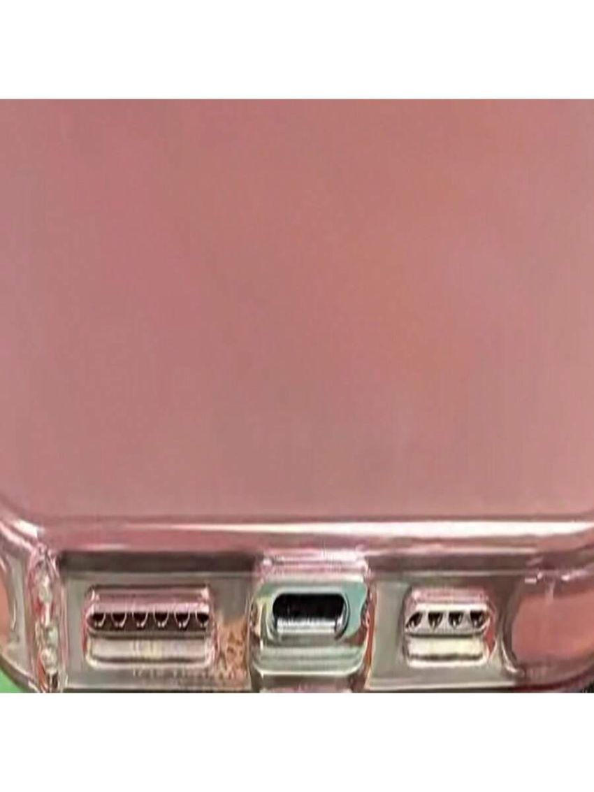 1pc Pink Sunset Gradient Anti-fall Phone Case For Iphone 7/8/11/12/13/14/15/x/xr/xs/plus/pro/pro Max/se2