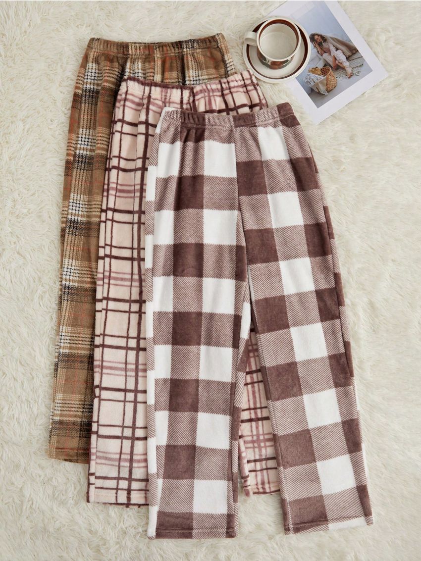 Women's Plaid Pajama Bottom
