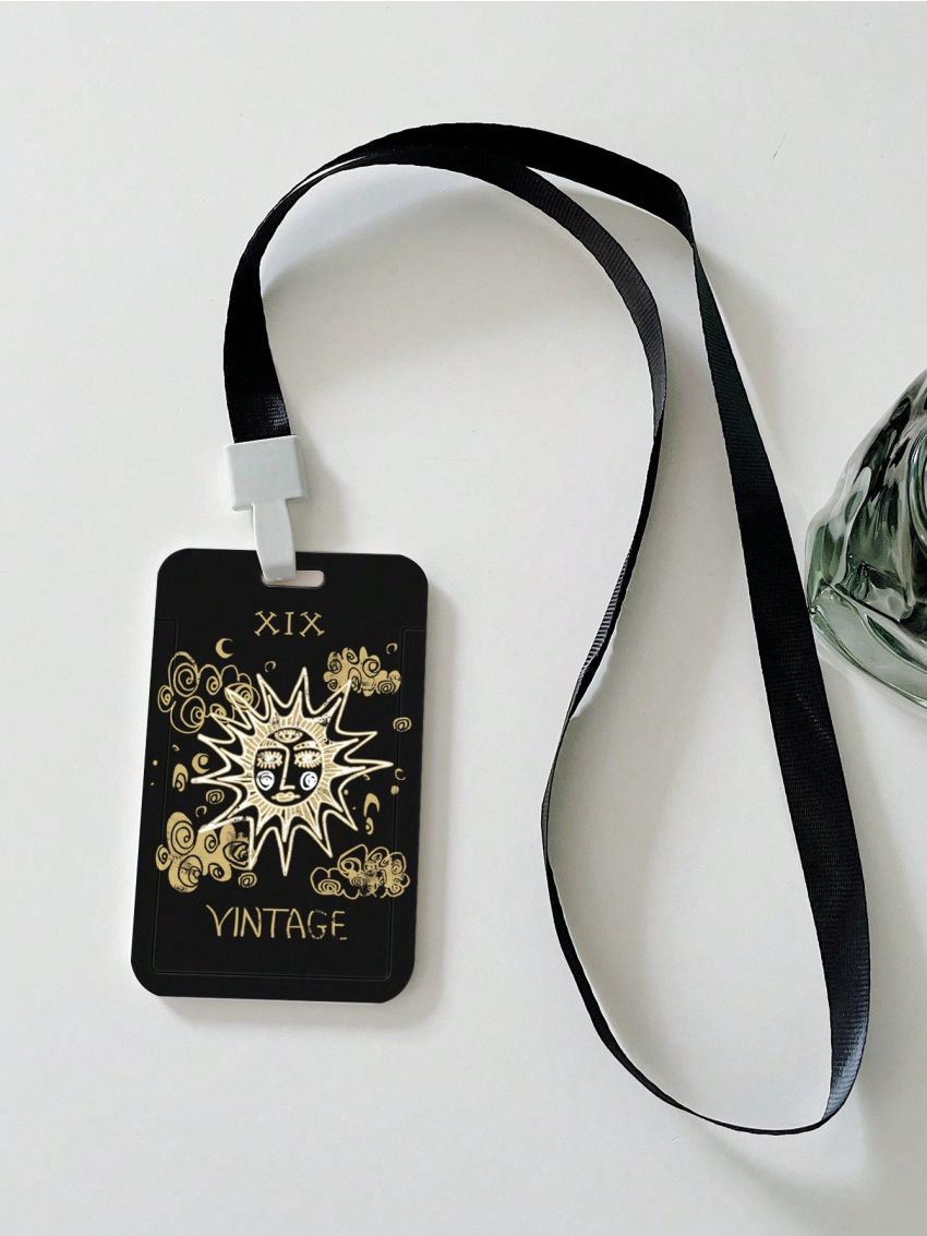 Maria Clara Maia Creative Sun Printed Card Holder