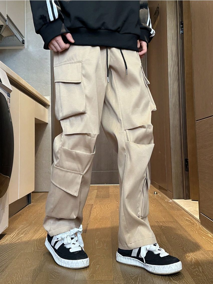 Manfinity EMRG Men's Drawstring Cargo Pants