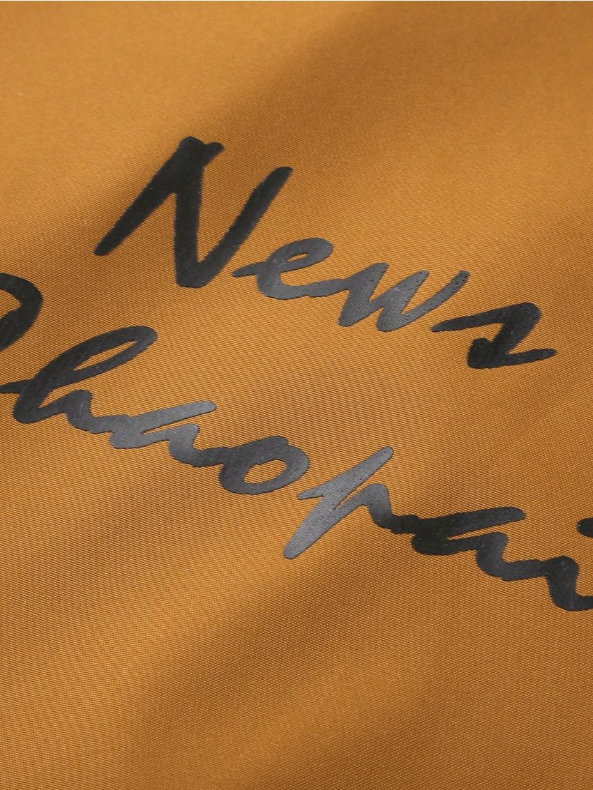 Manfinity Homme Men Letter Patched Striped Trim Drop Shoulder Varsity Jacket