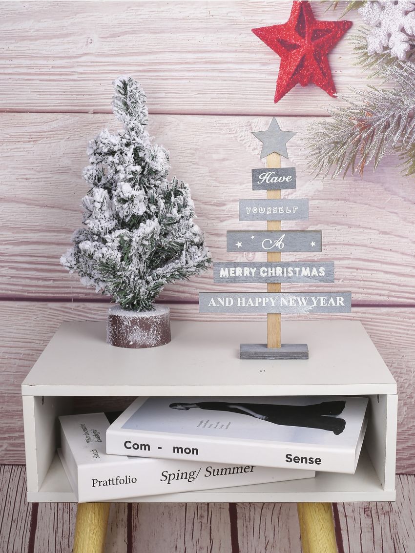 Christmas Tree Shaped Art Decoration