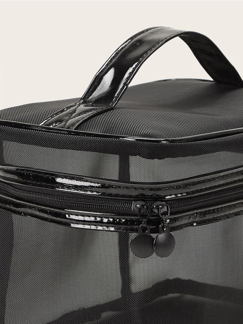 Mesh Net Makeup Bag , Travel Essentials
