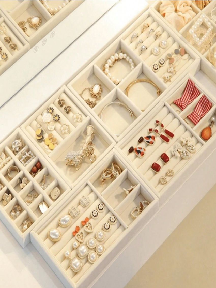 1pc Jewelry Ring Accessory Storage Box