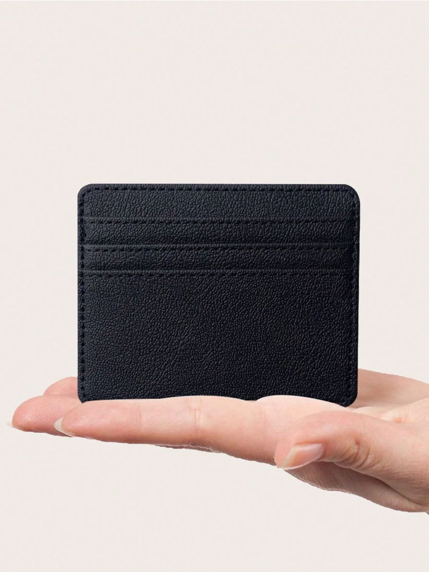 Oh Thais 1pc Stylish Multifunctional Black Cat Cardholder