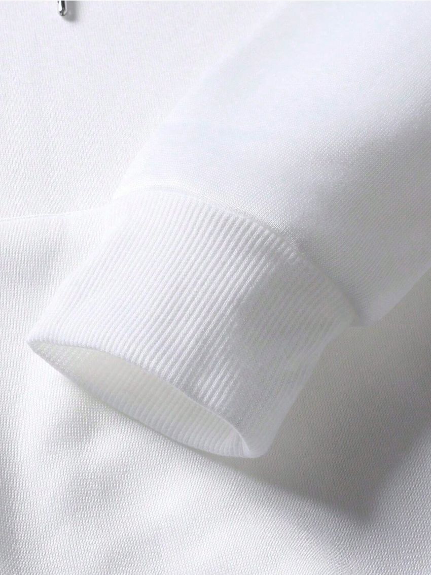 Men Slogan & Skull Print Drop Shoulder Drawstring Hoodie