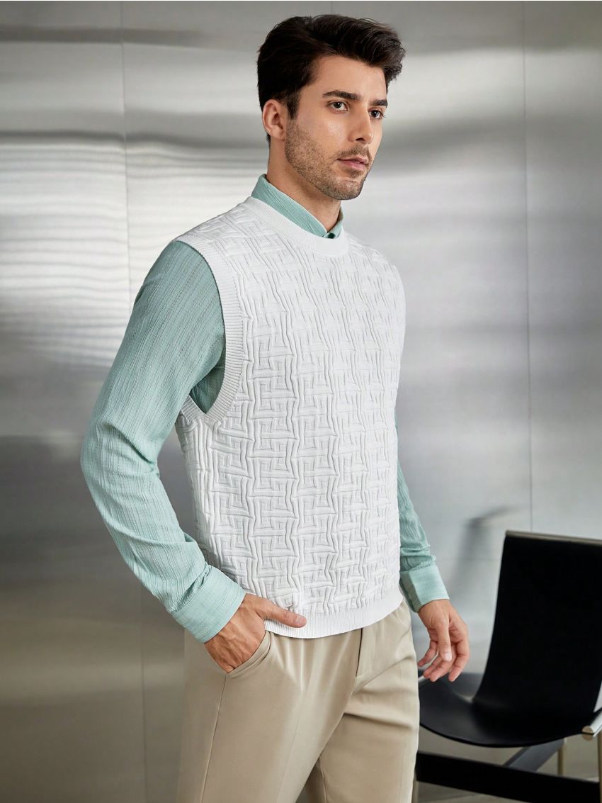 Manfinity Mode Men's Knitted Vest