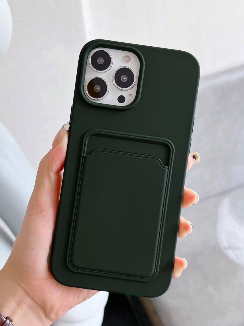 Tpu Integrated Card Holder Case For Iphone