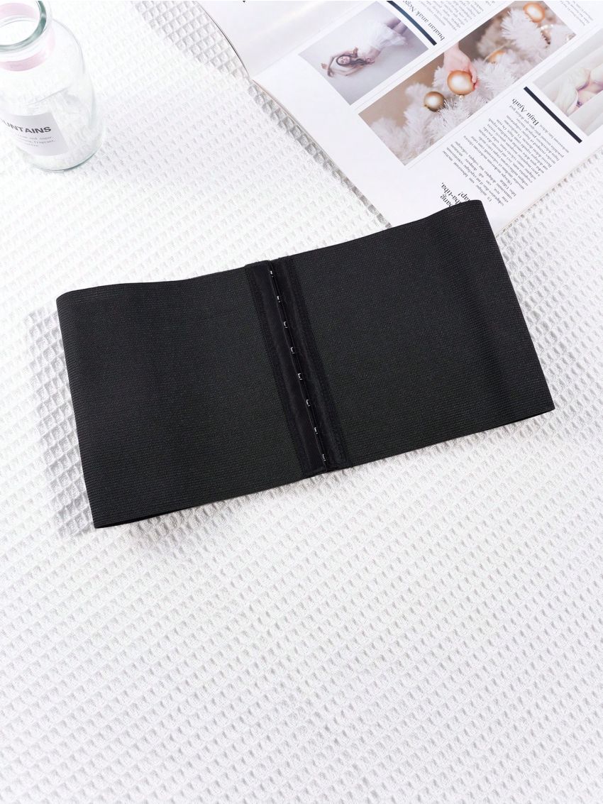 Women's Black Simple Waist Belt