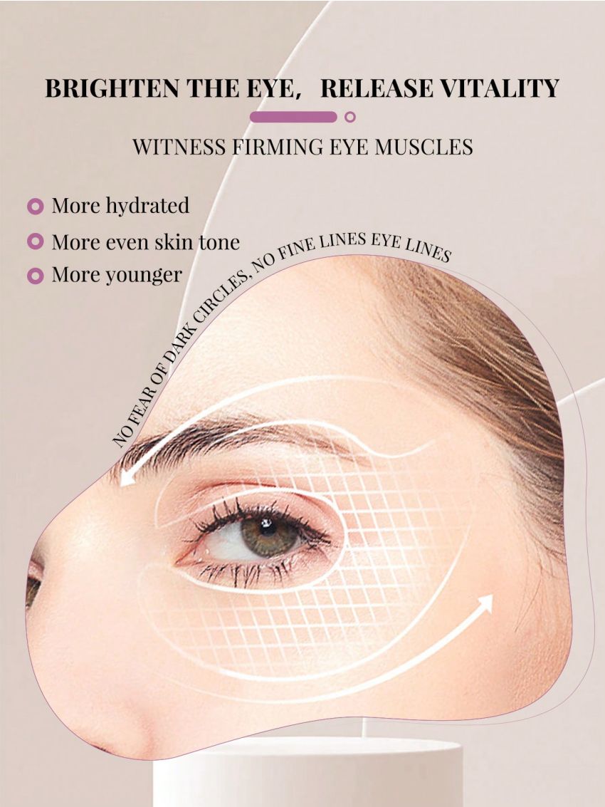 28pcs/pack Collagen Smooth Eye Essence, Vitamin E Skin Care, Travel Size