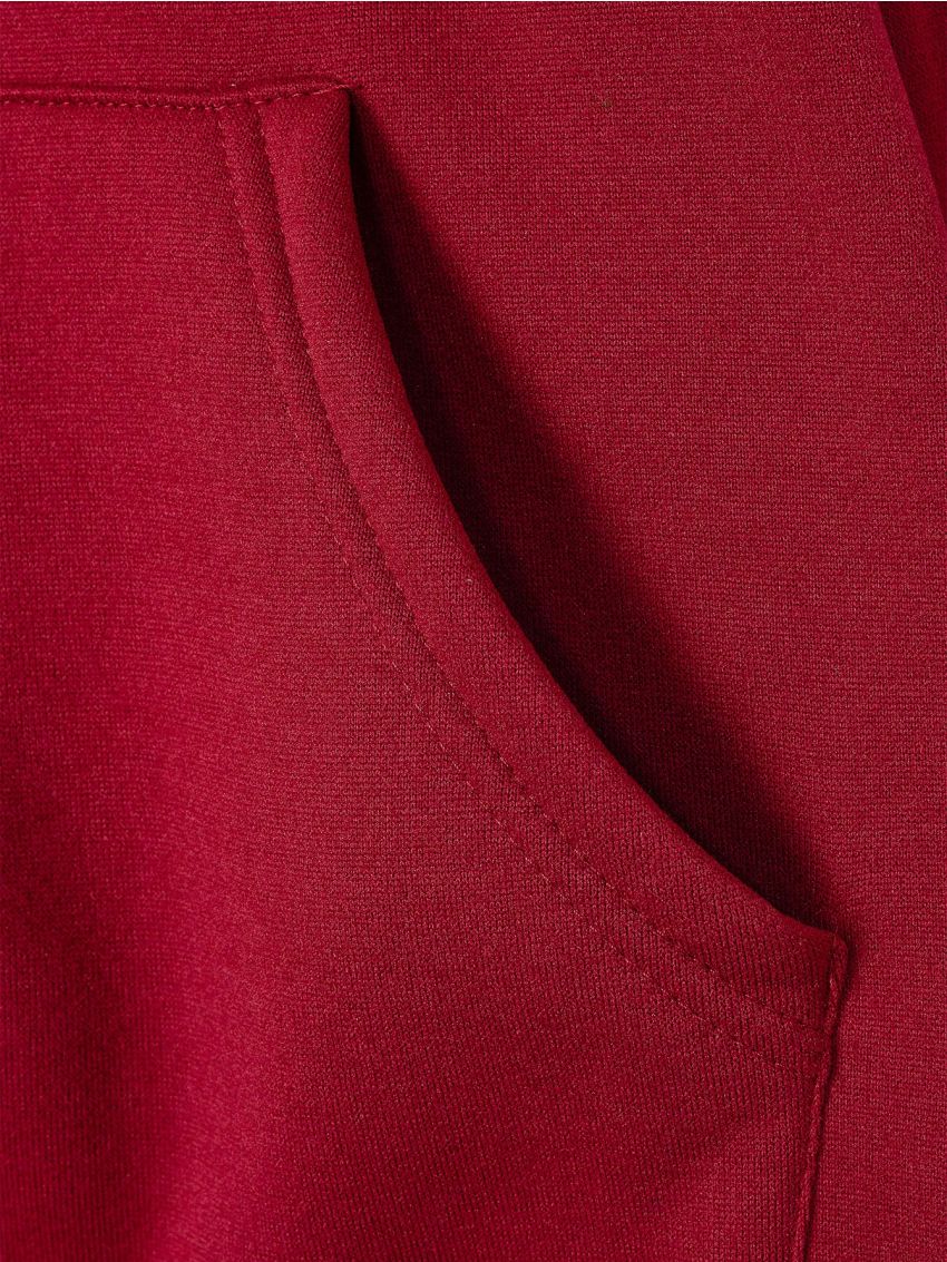 Manfinity Homme Men's Letter Printed Zip Up Hoodie With Drawstring