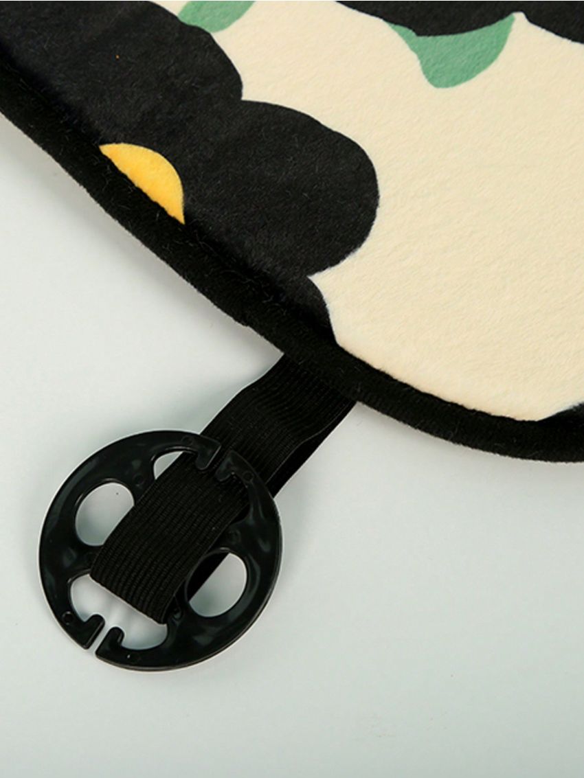 New Style Floral Car Seat Cushion, Universal Fit, 1pc