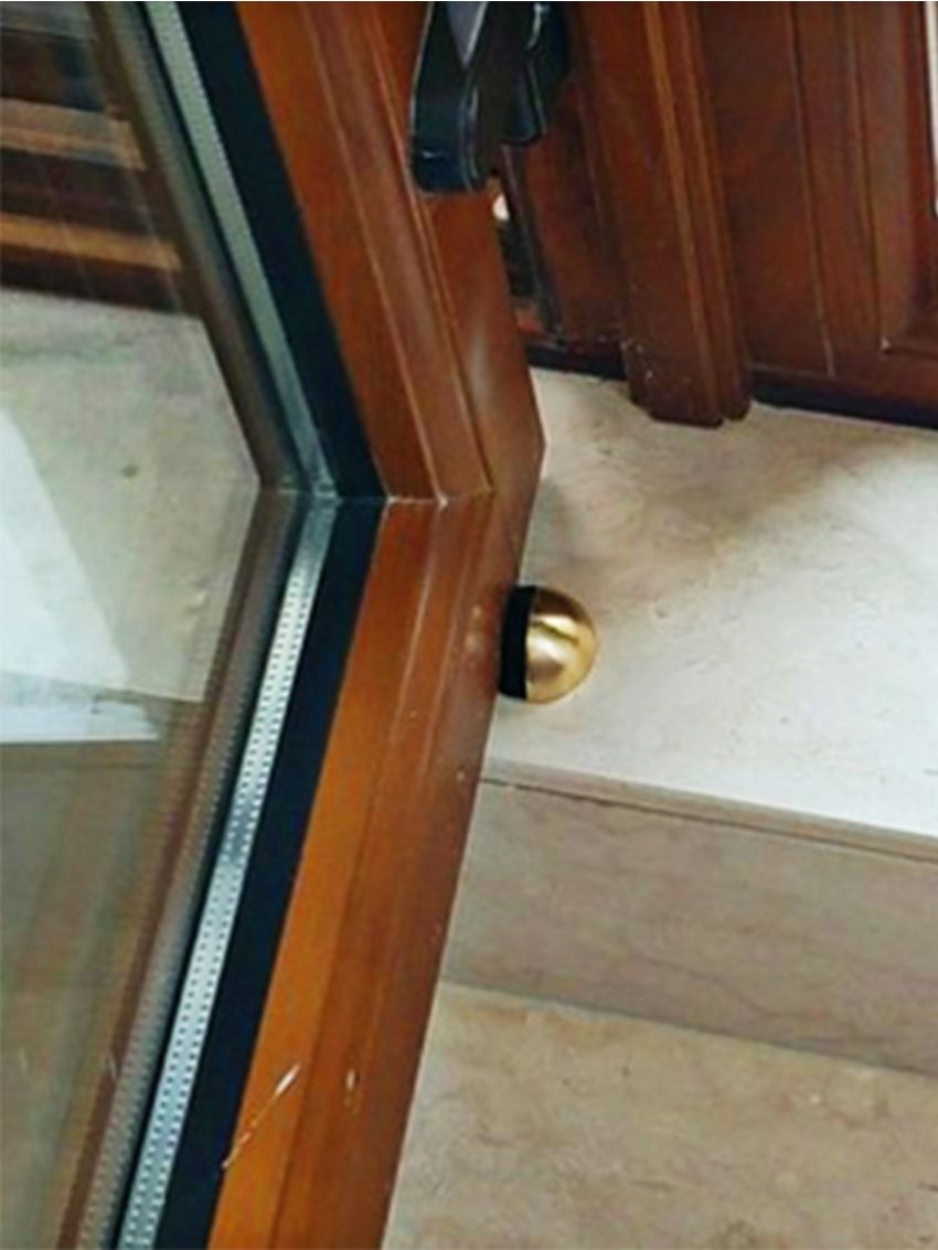 1pc Solid Color Door Stop