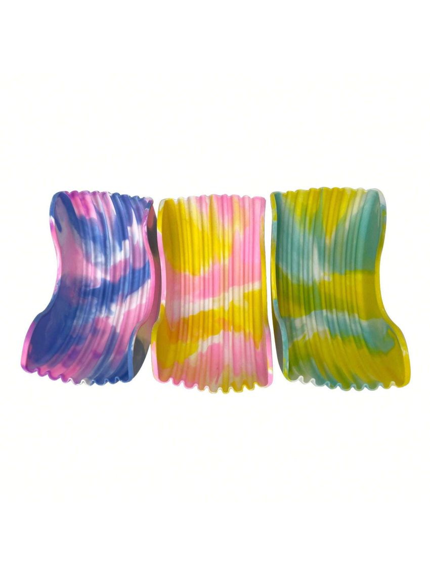 1pc Silicone Hamburger Clip, Touch-free Anti-shed, Hamburger Holder Hamburger Box Tray Retractable Burger Stand For RV Travel