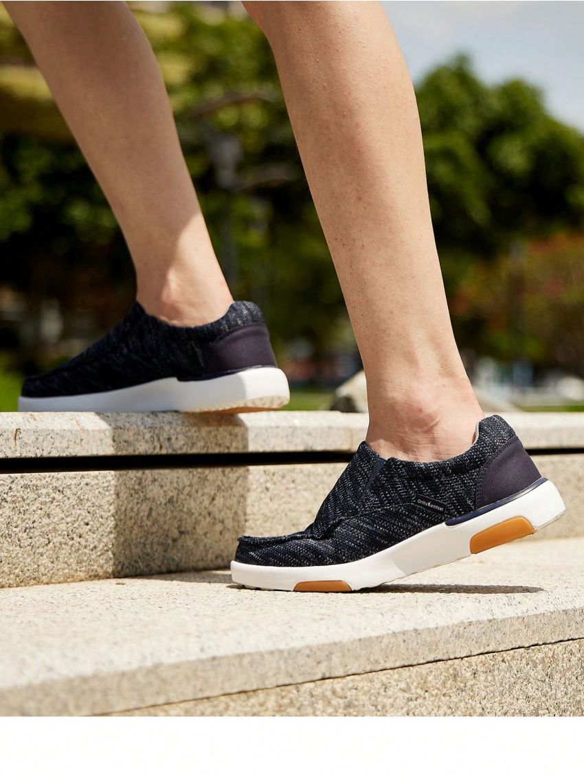 OrthoComfoot Womens Arch Support Walking Shoes for Warm, Casual Work Loafers for Travel, Outdoor, Lightweight Orthopedic Rubber Sole Slip On for Hanging Out