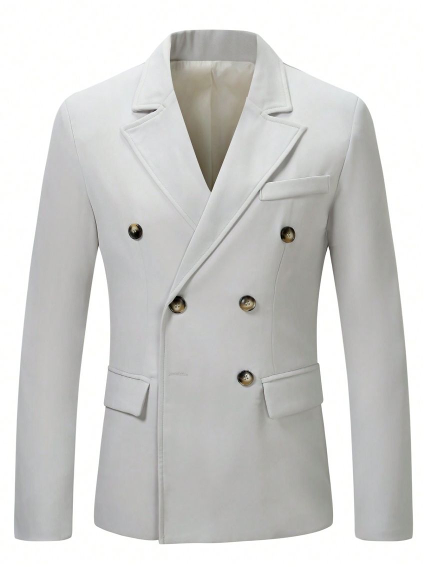 Men's Double Breasted Suit Jacket