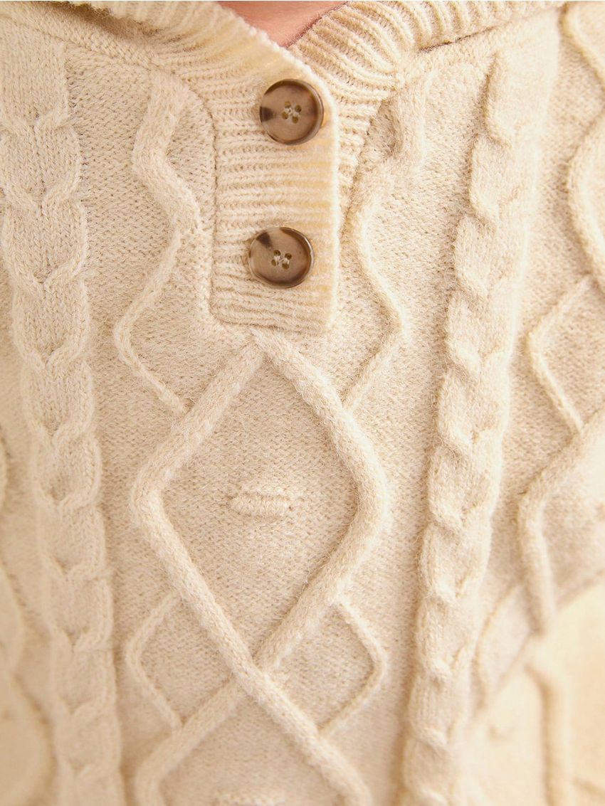 SHEIN Baby Girls' Batwing Sleeve Hooded Sweater Pullover