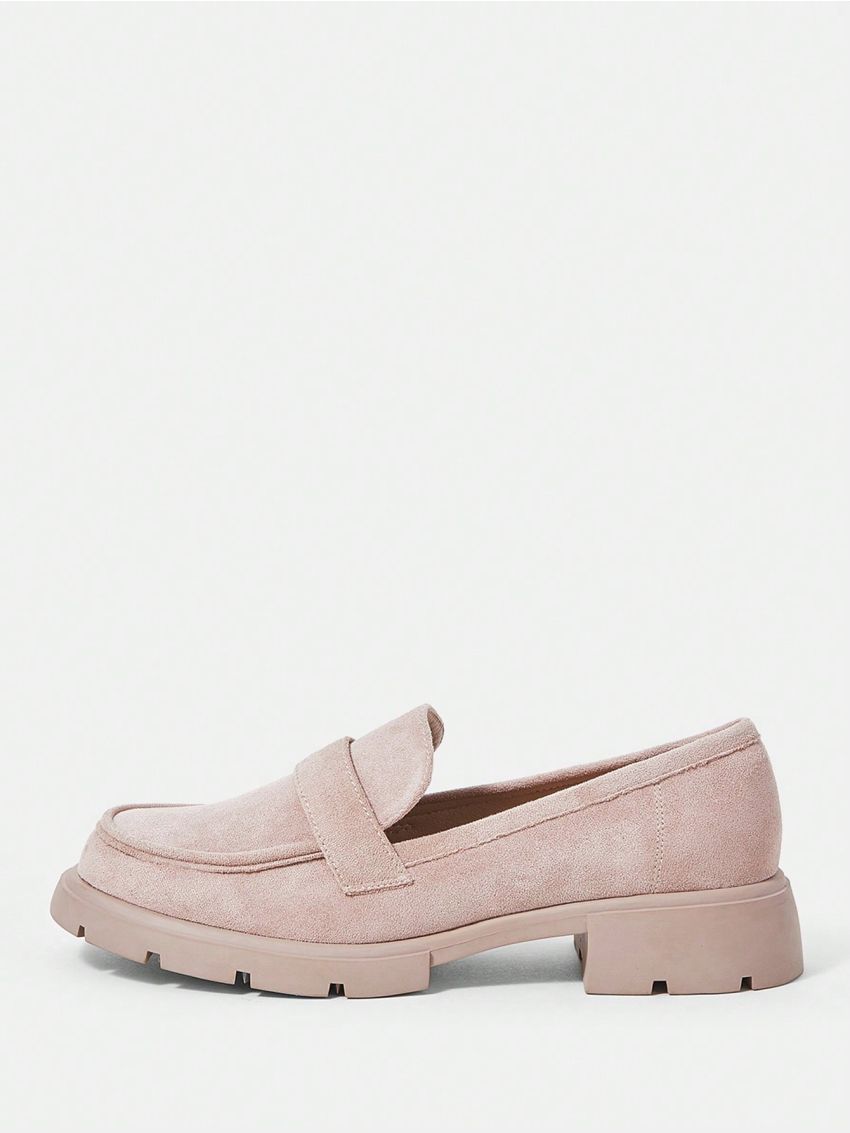 SHEIN BIZwear Solid Minimalist Loafers