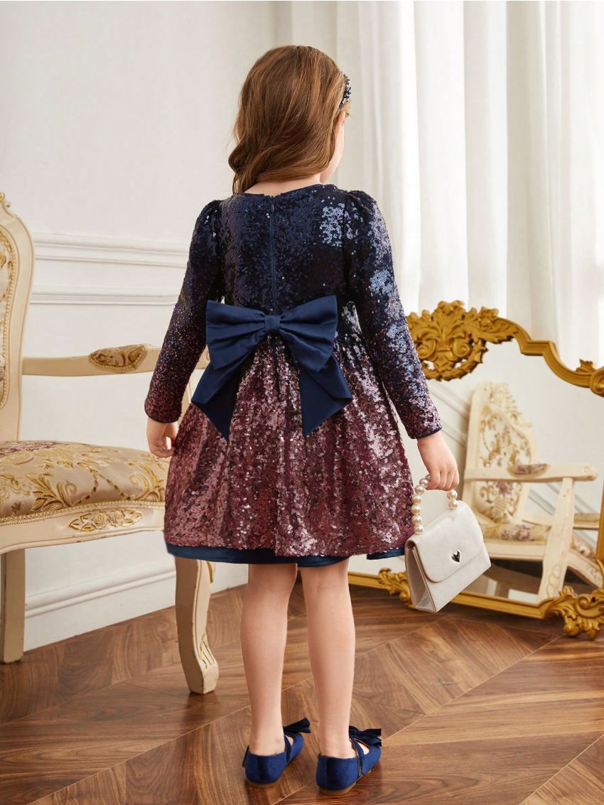 SHEIN Kids CHARMNG Young Girls Partywear for Christmas