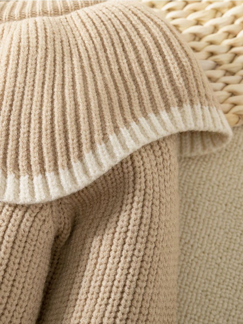 Baby Girls' Ruffle Collar Cardigan, Winter