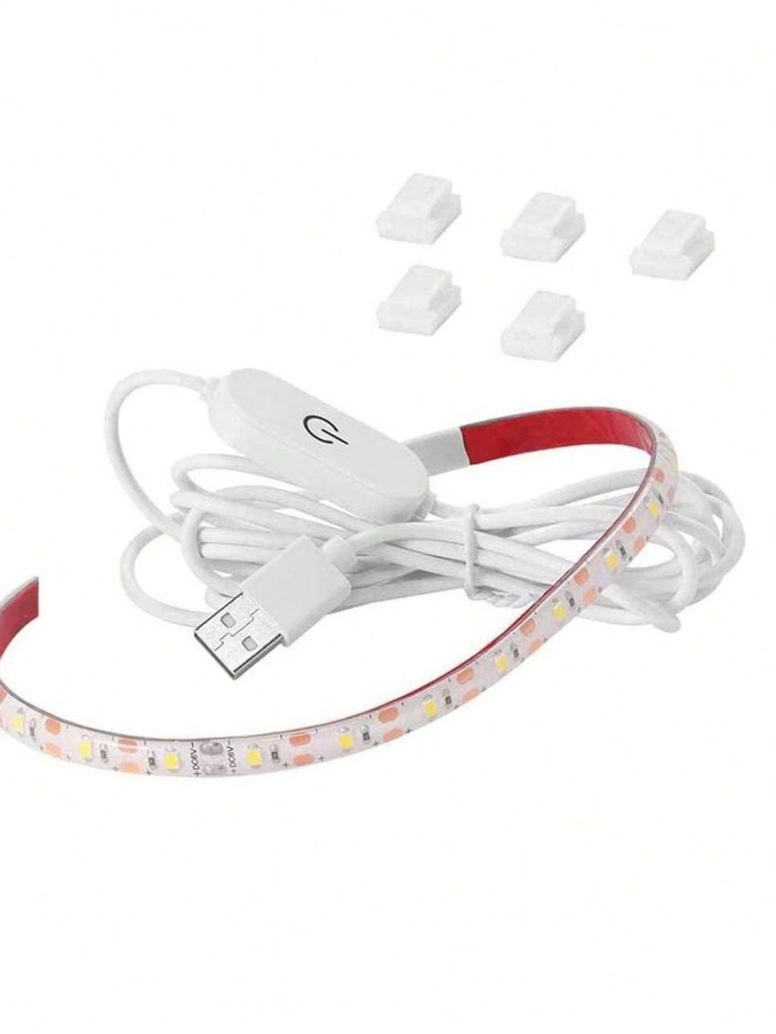 Sewing Machine Led Light Strip, With Touch Dimmer And Usb, 18 Lamp Beads