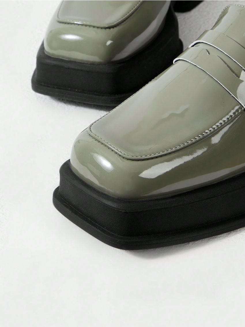 MOTF PREMIUM WOMEN'S PREPPY STYLE SQUARE TOE WEDGE HEEL & PLATFORM SHOES