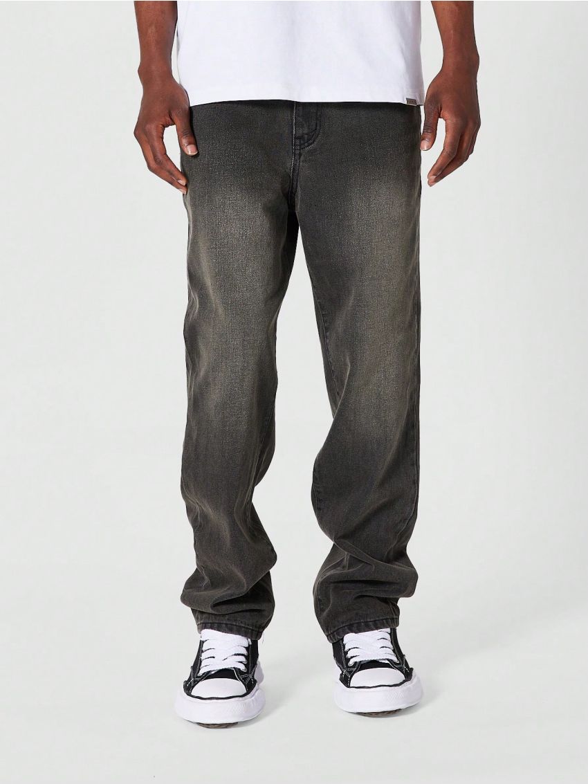 SUMWON Straight Fit 5 Pocket Jean