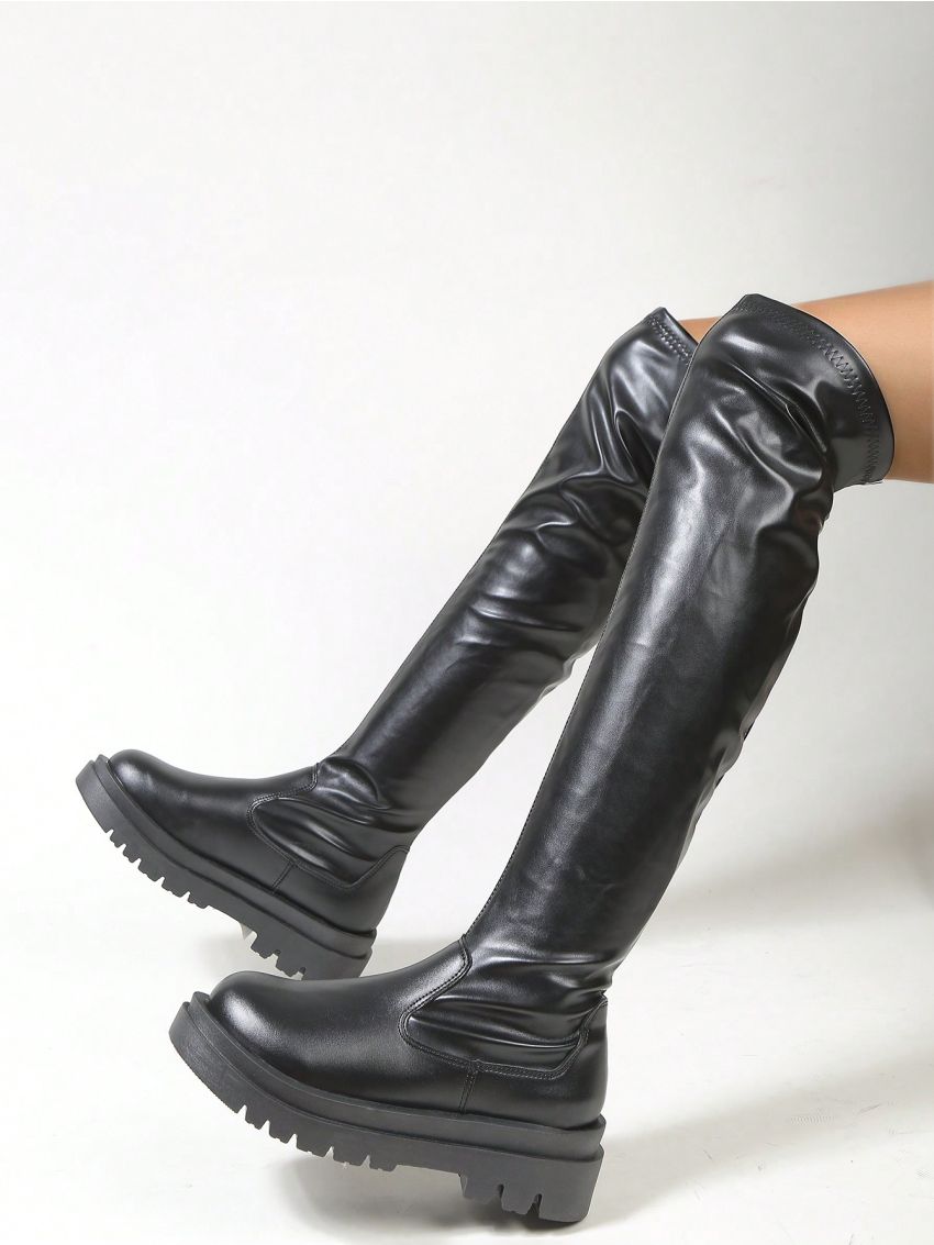 Women's Fashionable Over-the-knee Boots, Autumn-winter