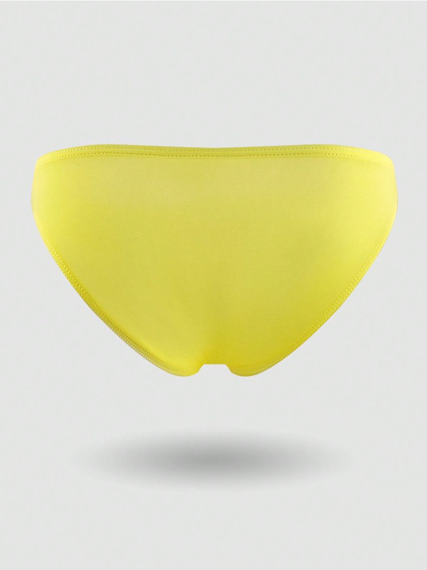 Men's Solid Color Low Waist Triangle Underwear