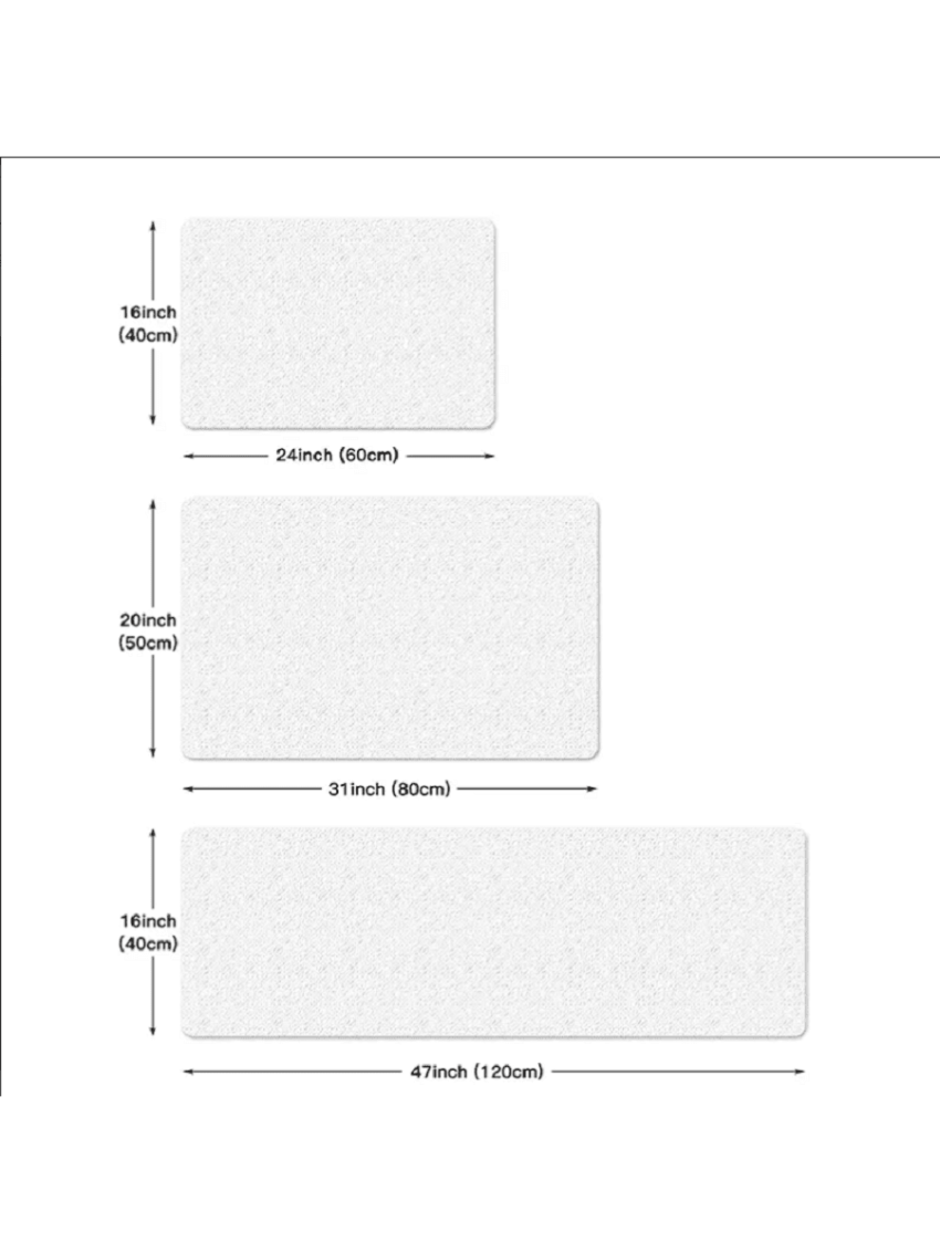 1pc Bat & Skull Pattern Rug