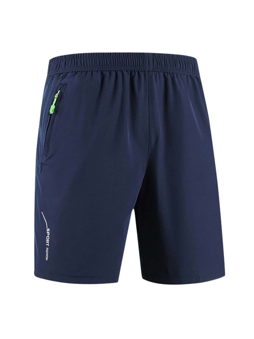 Men Letter Graphic Sports Shorts