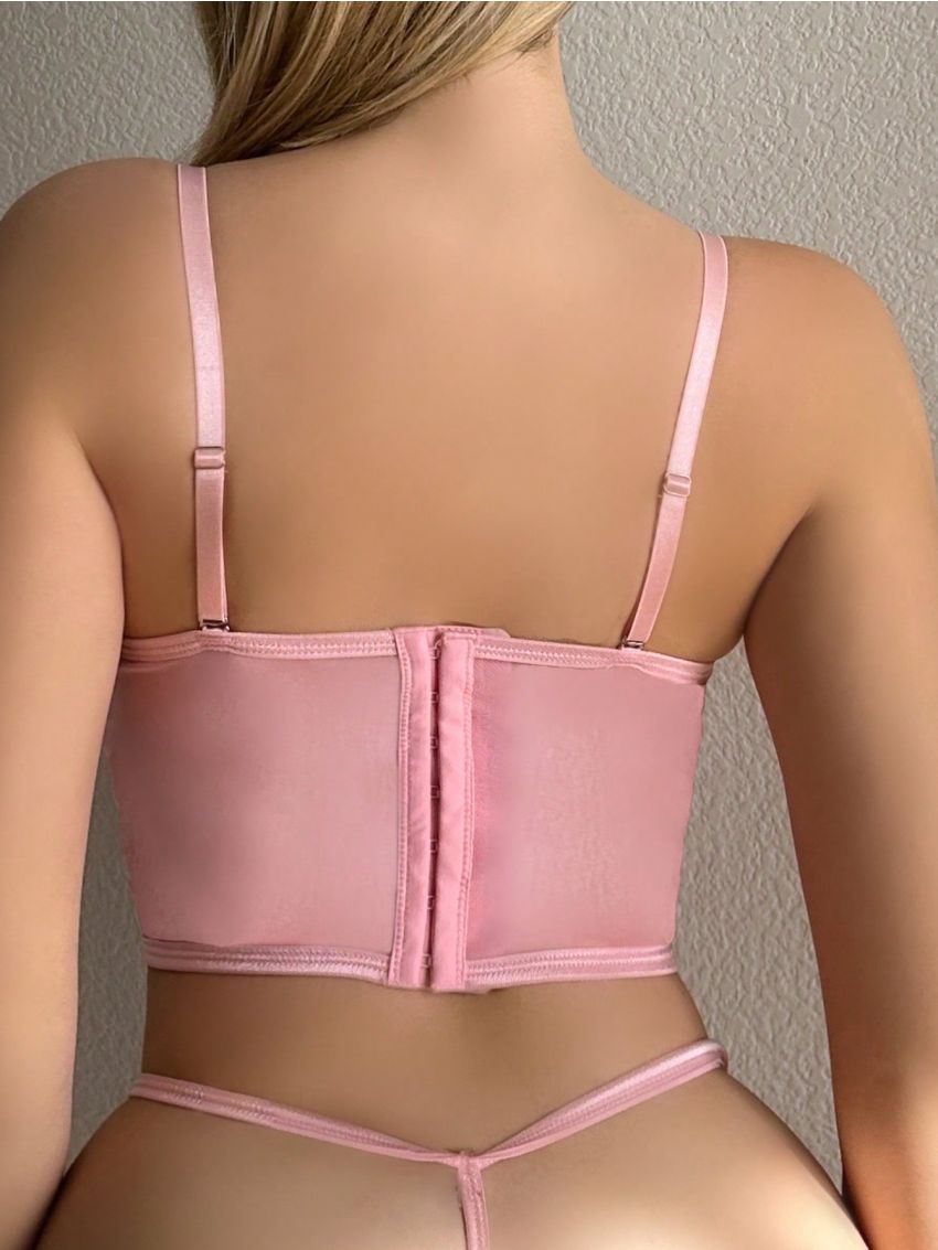 Women'S Butterfly Patchwork Bra (With Underwire) - 1pc