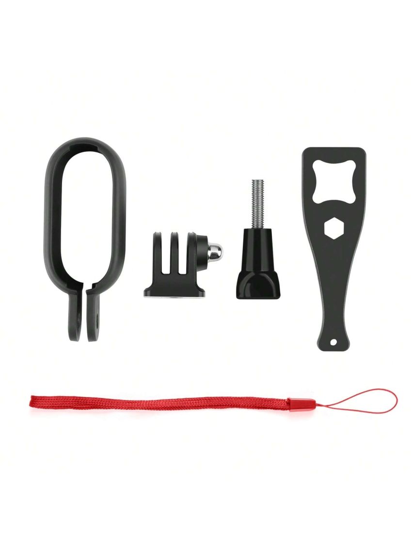 For Insta360 GO 3 PULUZ Body Plastic Protective Frame Cage with Screw & Adapter (Black)