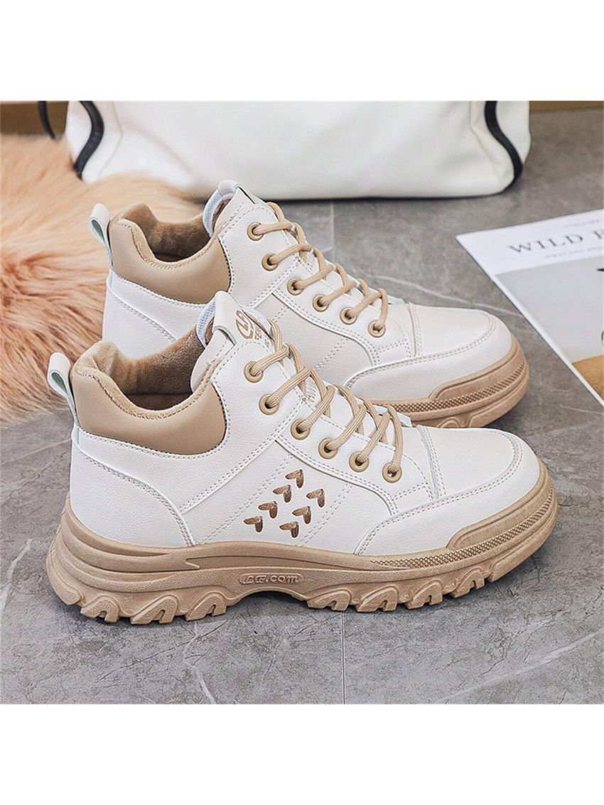 Women's Pu Leather Shoes, Pumps, Wedge Heel Boots, Sneakers, Casual Footwear
