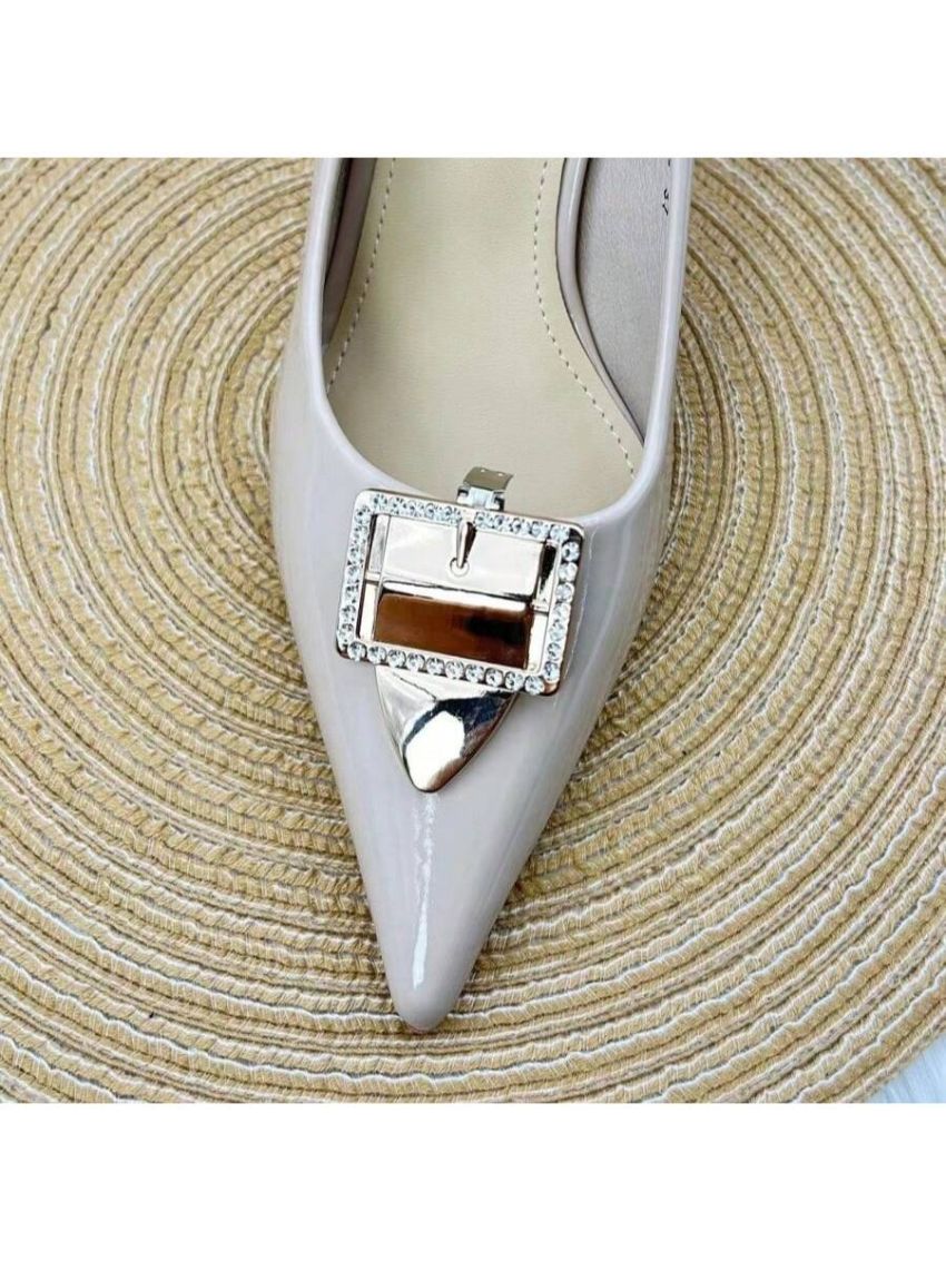Versatile Women's Shoes Metal Shoe Buckle, Detachable Shoe Accessory, Flower Decoration, Shoe Ornament