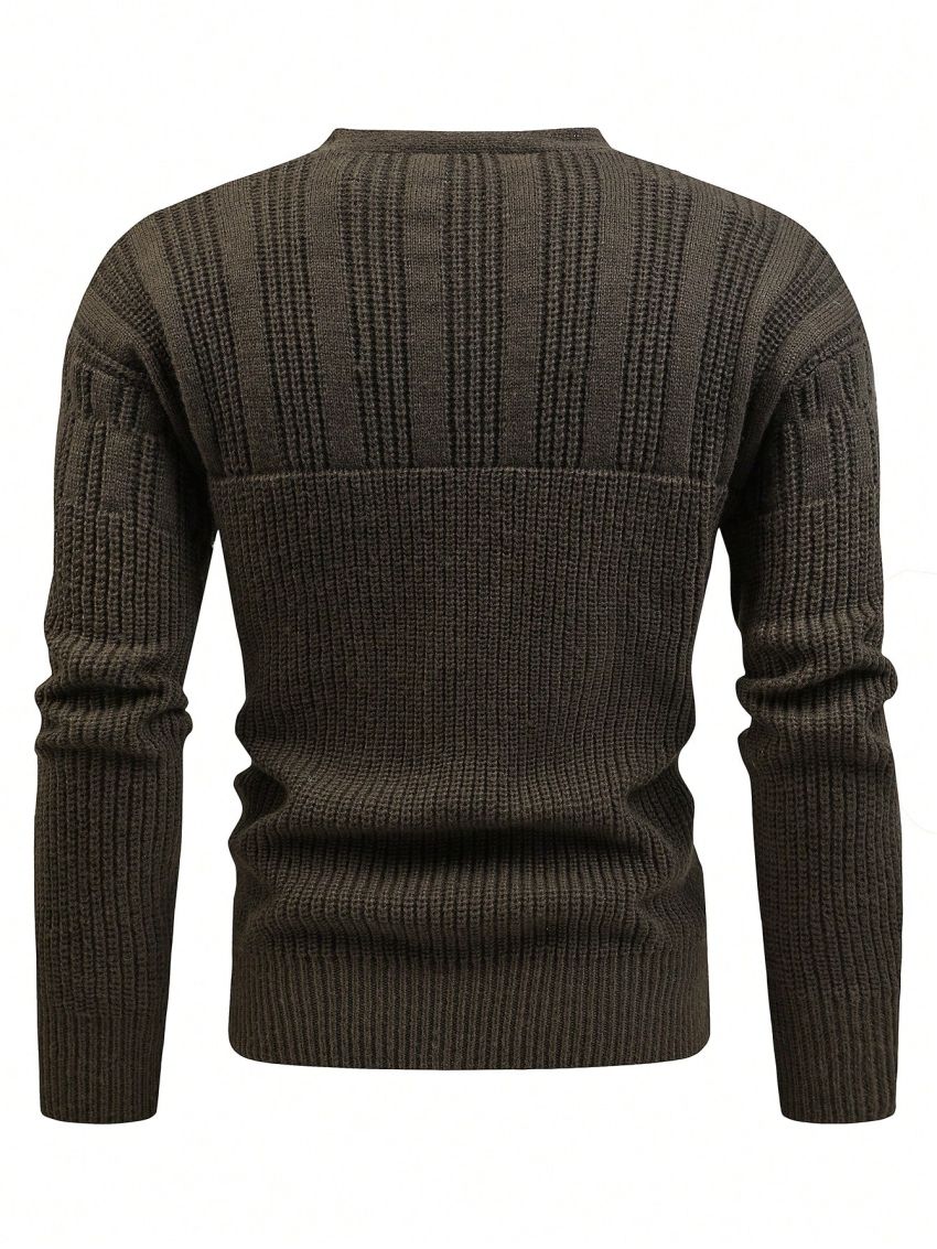 Men's Button-front Cardigan