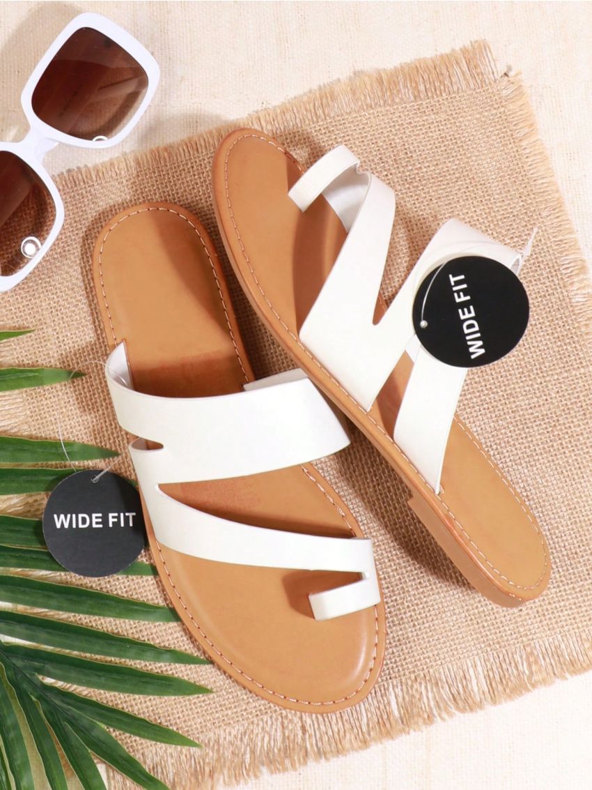 Plus Size Flat Sandals