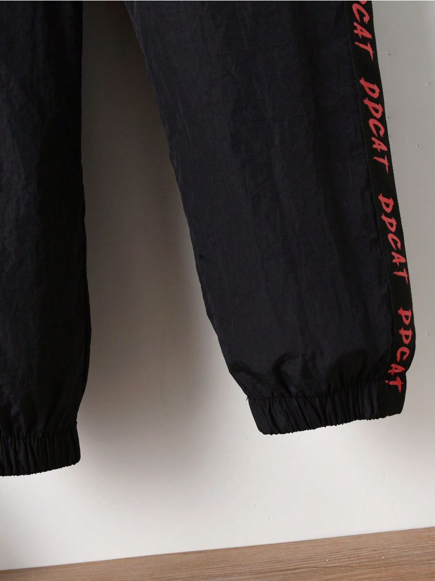 SHEIN Kids EVRYDAY Toddler Boys' Casual Thin Streetwear Long Trousers For Summer