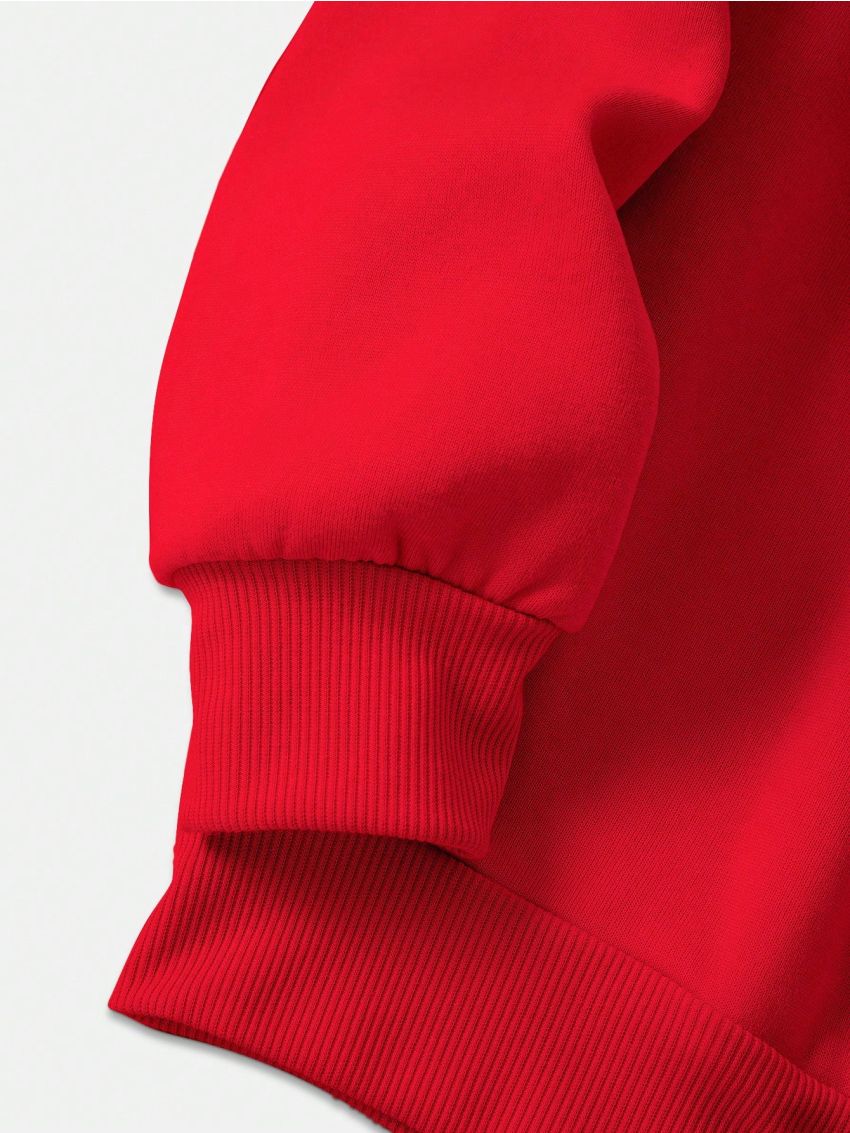 Women's Long Sleeve Sweatshirt With Virgin Mary Print