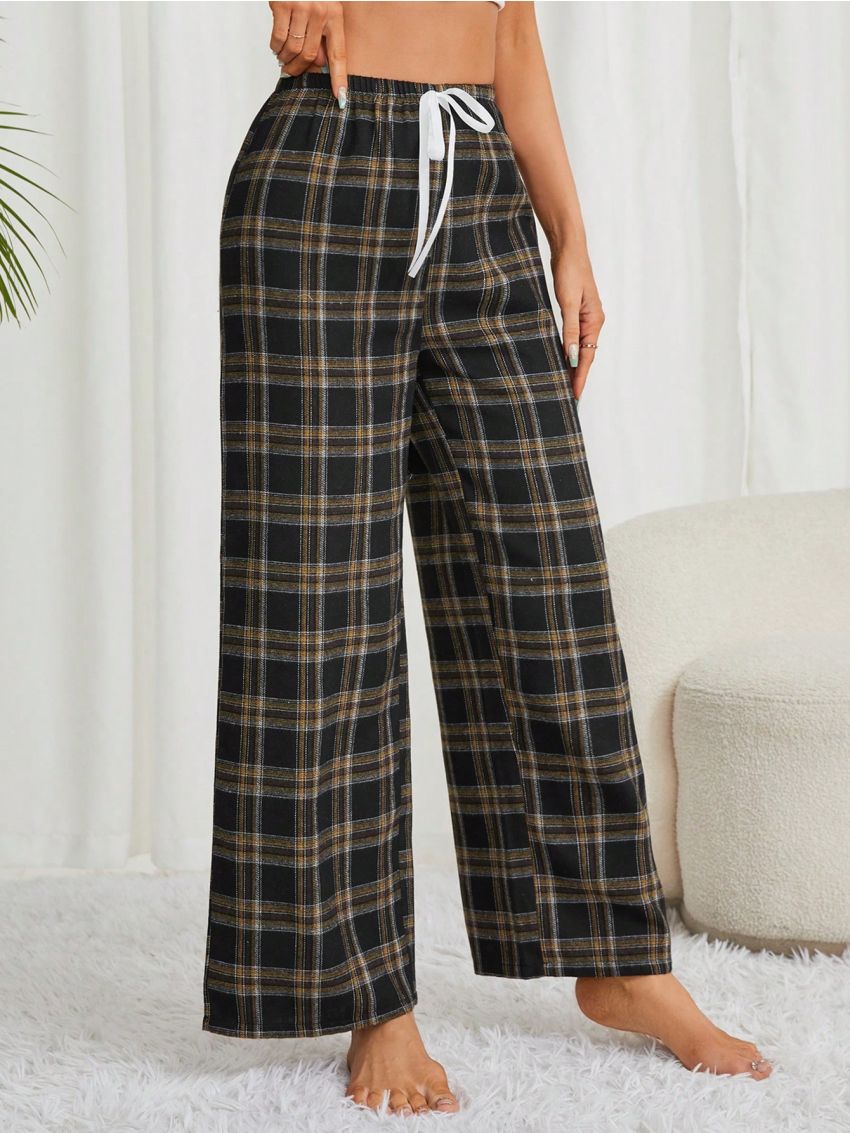 Women's Plaid Sleepwear Bottom